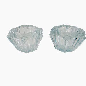 Vintage Prism Votive Set of 2 Crystal Votive Holders